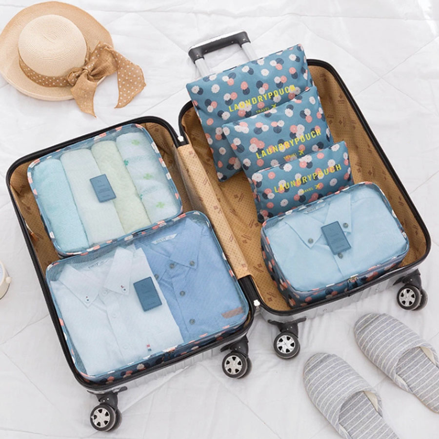 Shoe Bag Travel - 6pcs Travel Organizer Storage Bags Portable
