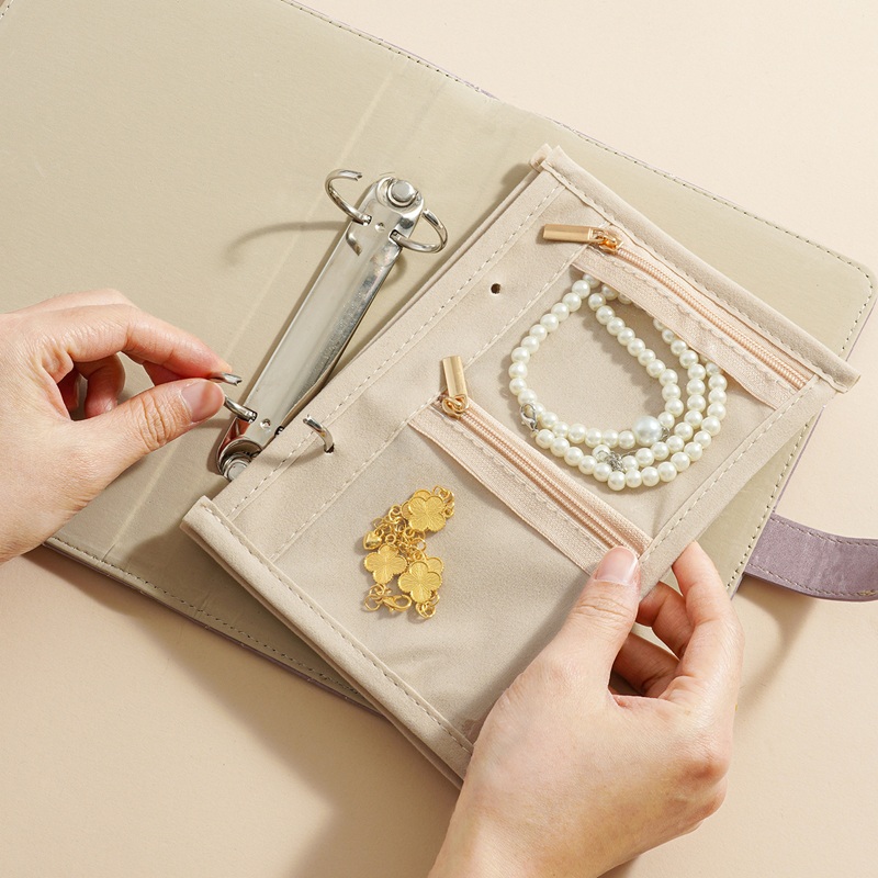 Removable Binder-style Jewelry - Travel Jewellery & Accessories Organiser recensione e prezzo
