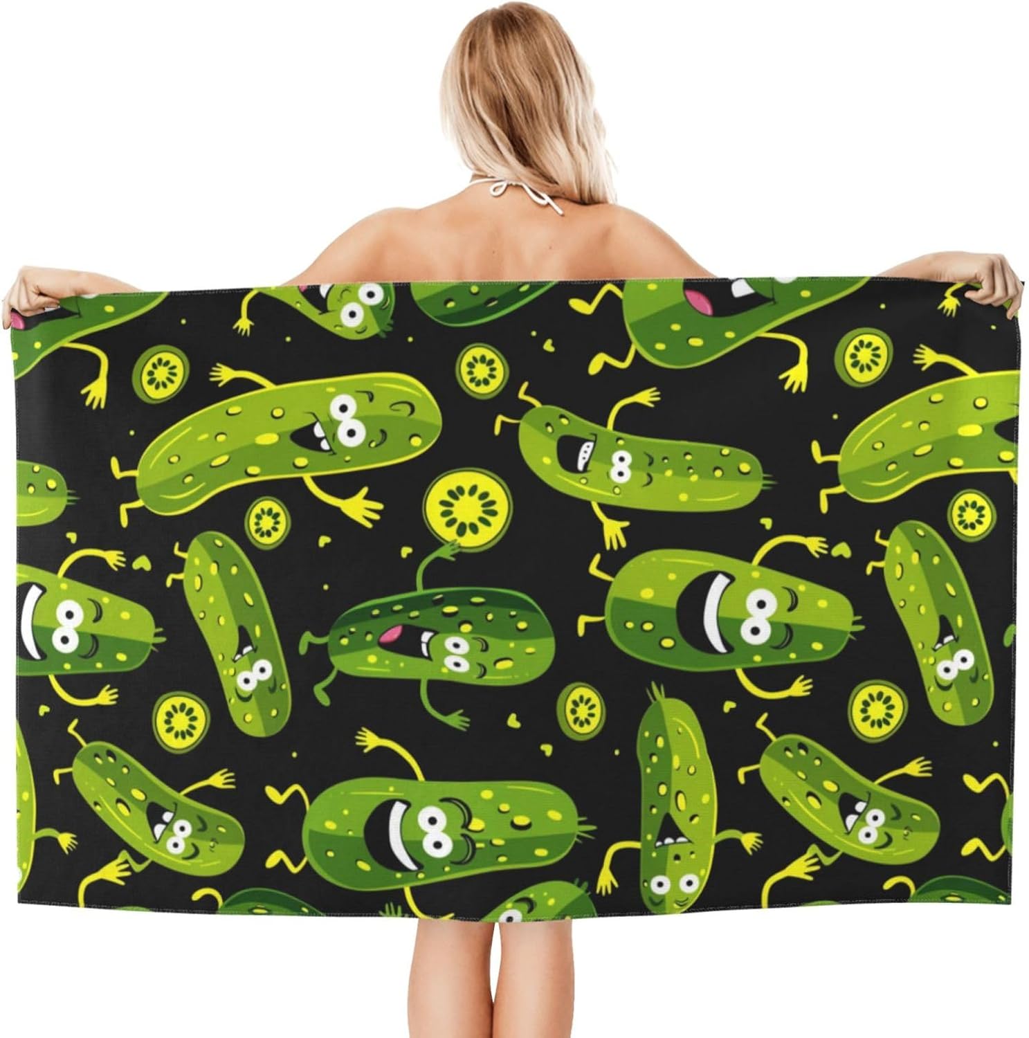 Funny Pickle Beach Towel, Soft - Travel Towel Quick Dry recensione e prezzo