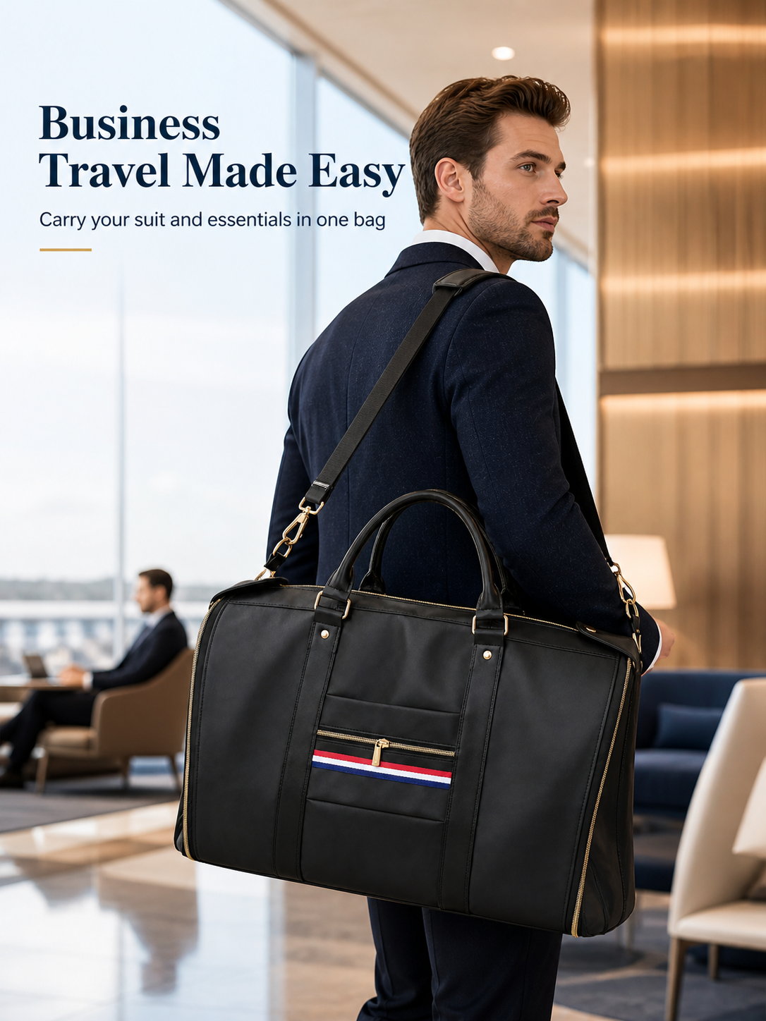 Premium Black Garment Duffel B - Shoe Bag Travel recensione e prezzo