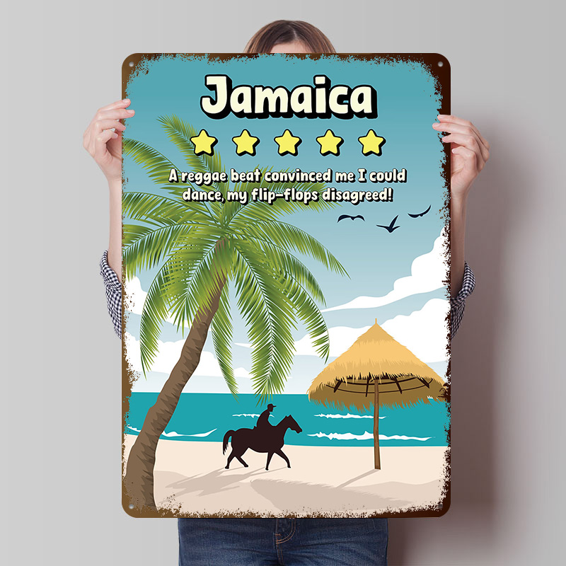 Jamaica Funny Review Travel Me - Travel Accessories For Jamaica recensione e prezzo