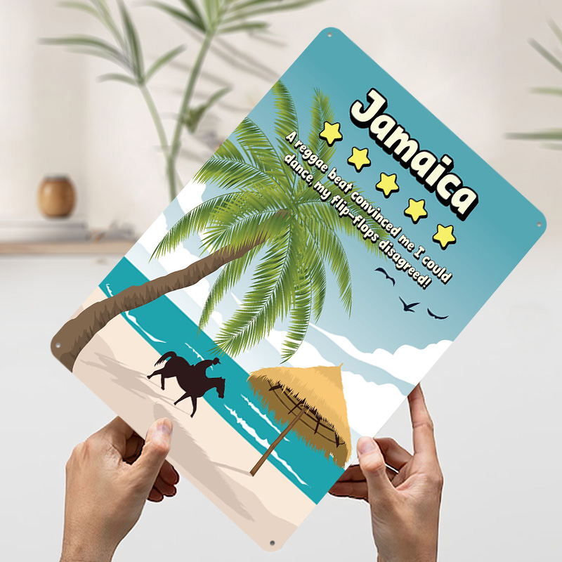 Jamaica Funny Review Travel Me - Travel Accessories For Jamaica recensione e prezzo