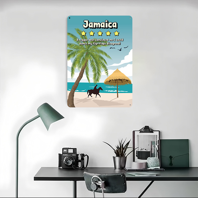 Jamaica Funny Review Travel Me - Travel Accessories For Jamaica recensione e prezzo