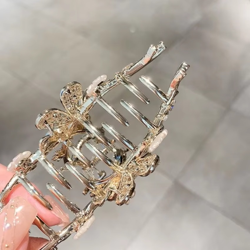 1 Pcs Metal Hair Claw Pearl Ha - Travel Accessories For Girls recensione e prezzo