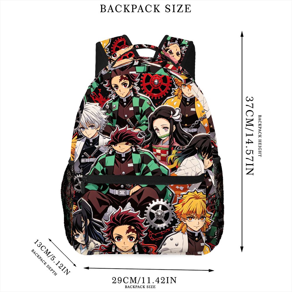 Demon Slayer Anime Backpack Ta - Travel Packing Accessories recensione e prezzo