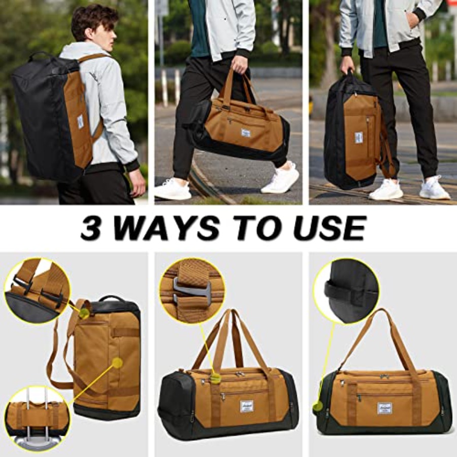 Travel Duffle Bag for men 40L  - Shoe Bag Travel recensione e prezzo
