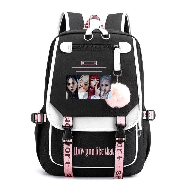 Black Pink Pattern Large Capac - Travel Packing Accessories recensione e prezzo