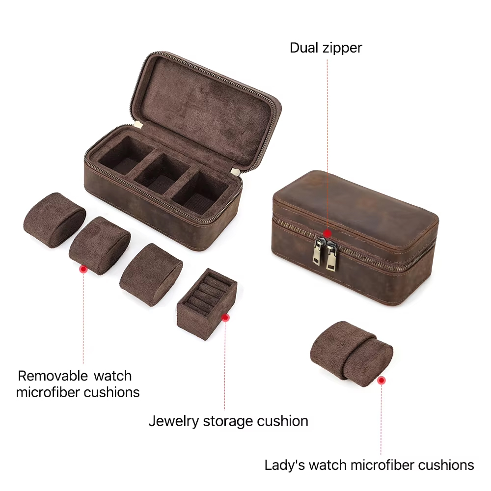 CONTACT'S FAMILY 3 Grids Genui - Travel Jewellery & Accessories Organiser recensione e prezzo