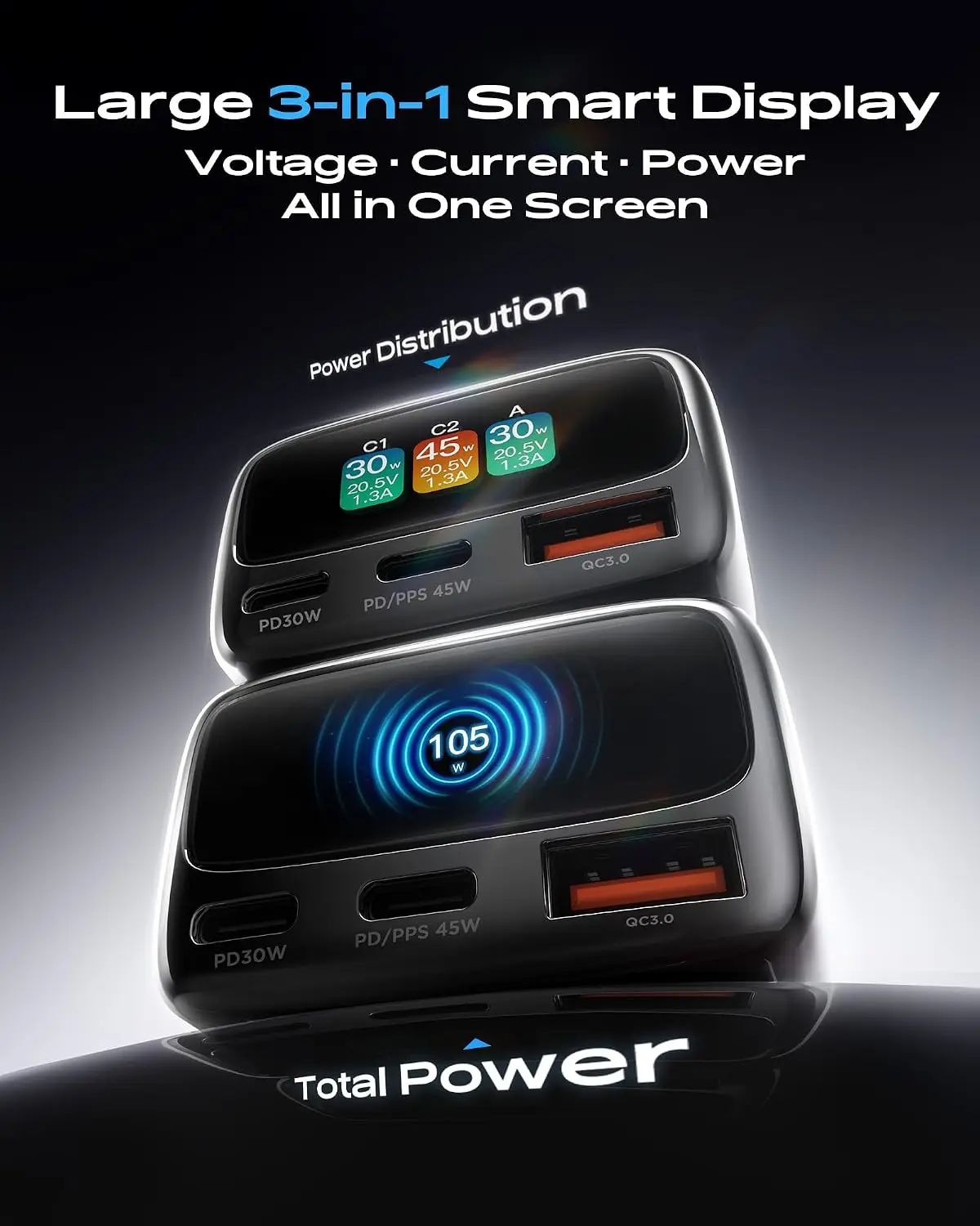 105W USB C Car Charger with Di - Travel Accessories In Car recensione e prezzo
