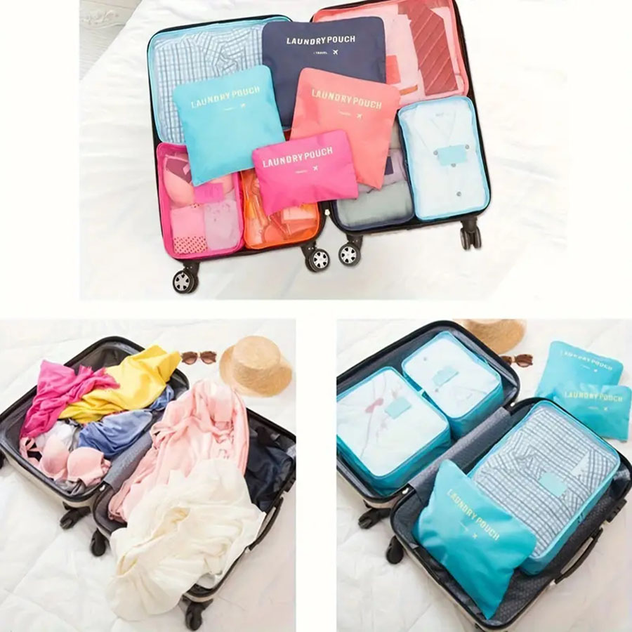 6pcs Travel Organizer Storage  - Shoe Bag Travel recensione e prezzo