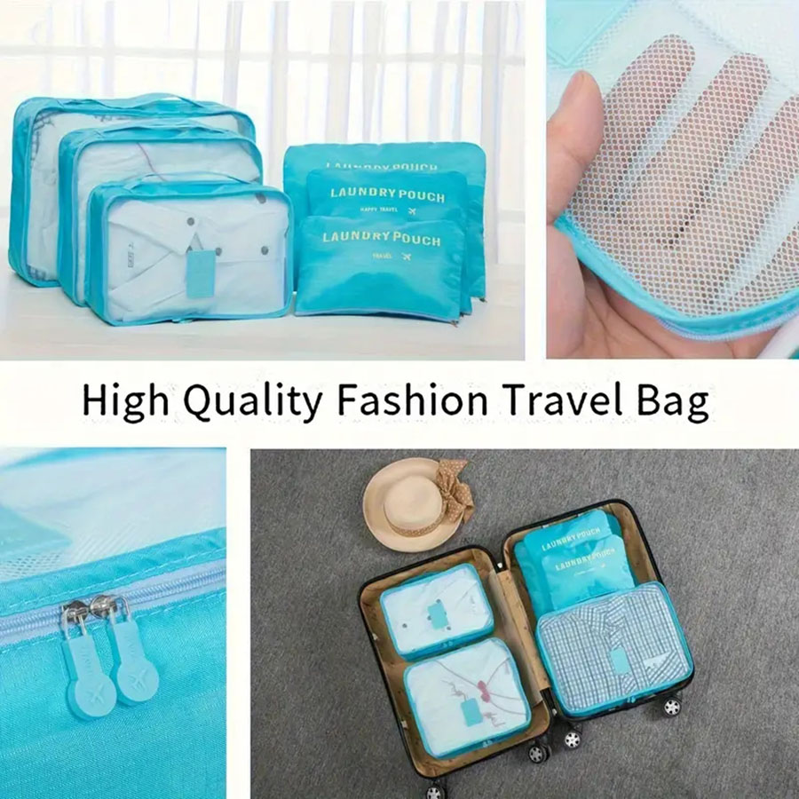 6pcs Travel Organizer Storage  - Shoe Bag Travel recensione e prezzo