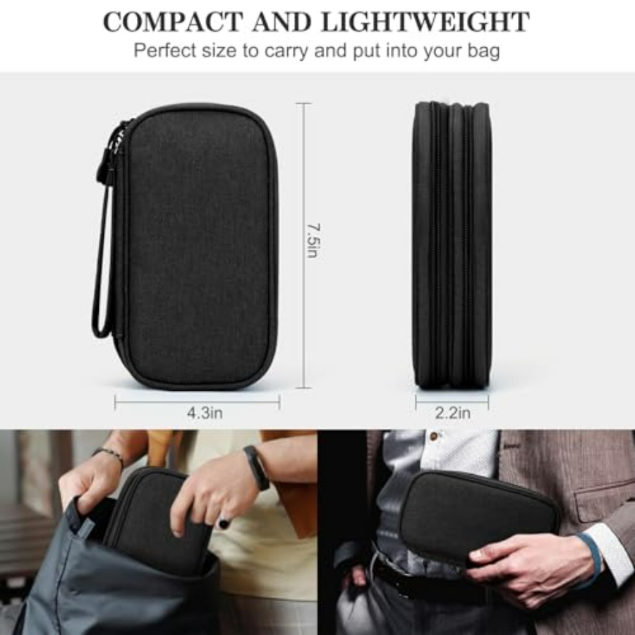 Travel Cable Organizer Pouch E - Travel Accessories Electronics recensione e prezzo