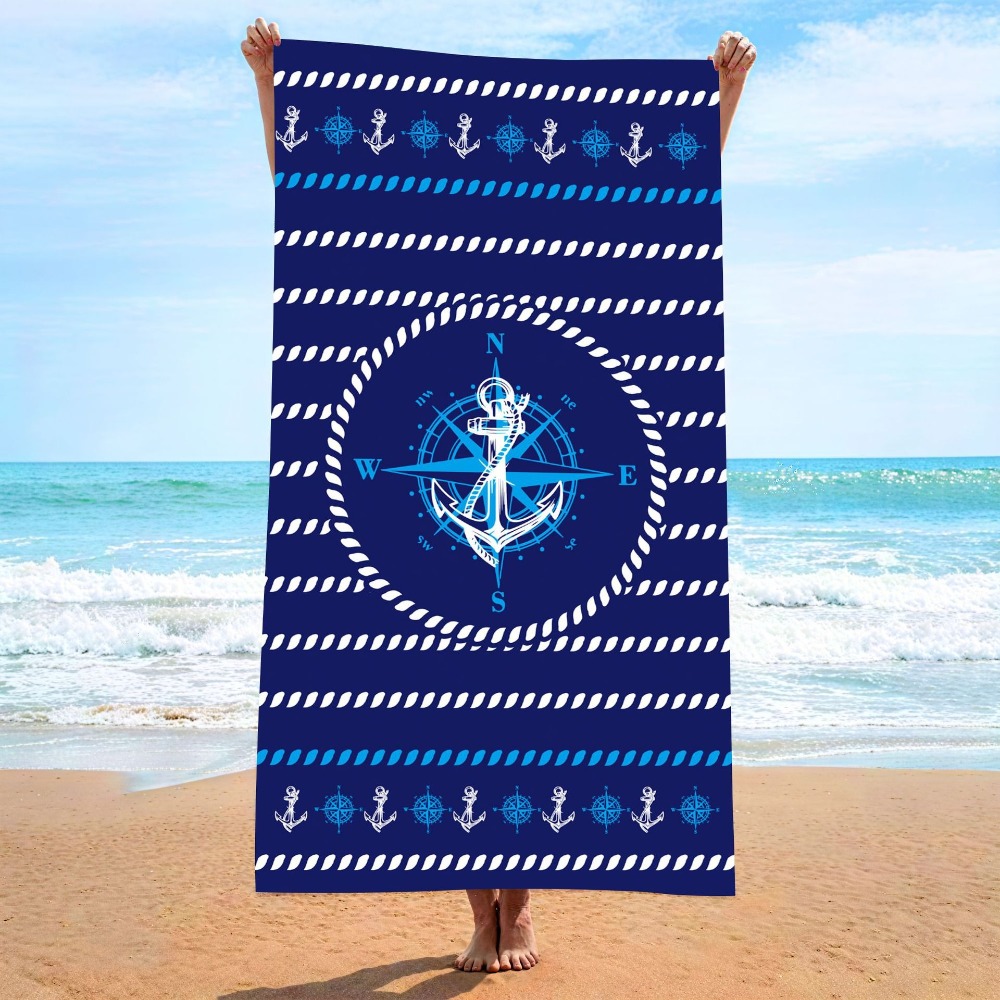 Anchor Beach Towel70x140CM Qui - Travel Towel Quick Dry recensione e prezzo
