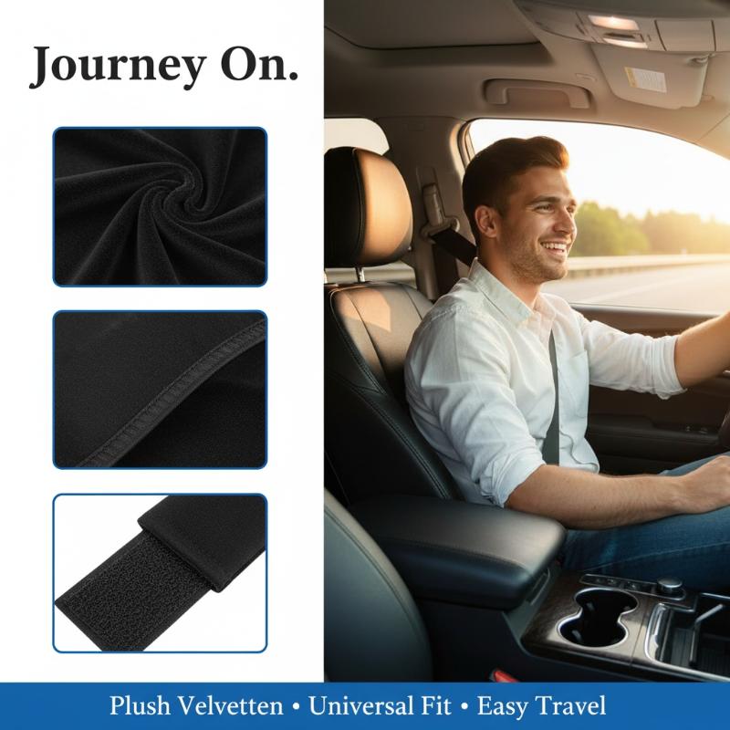 1/2pcs Soft Seat Belt Covers C - Travel Accessories In Car recensione e prezzo