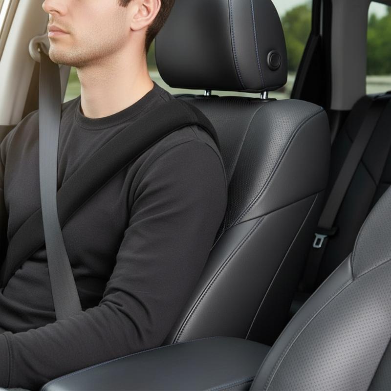 1/2pcs Soft Seat Belt Covers C - Travel Accessories In Car recensione e prezzo