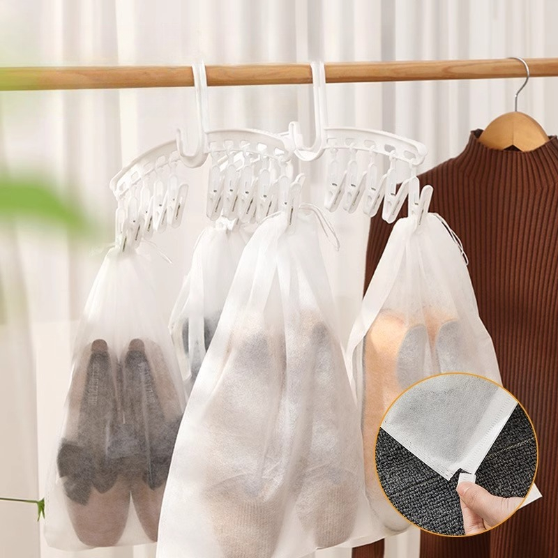 Drawstring Shoe Storage Bag Du - Shoe Bag Travel recensione e prezzo
