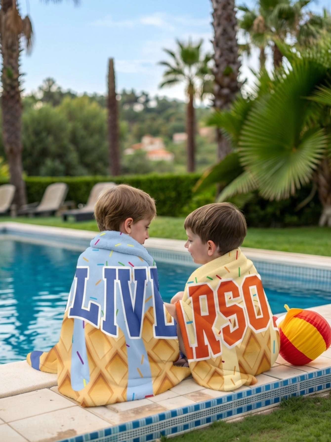 1pc Custom Text Ice Cream Base - Travel Towel Quick Dry recensione e prezzo