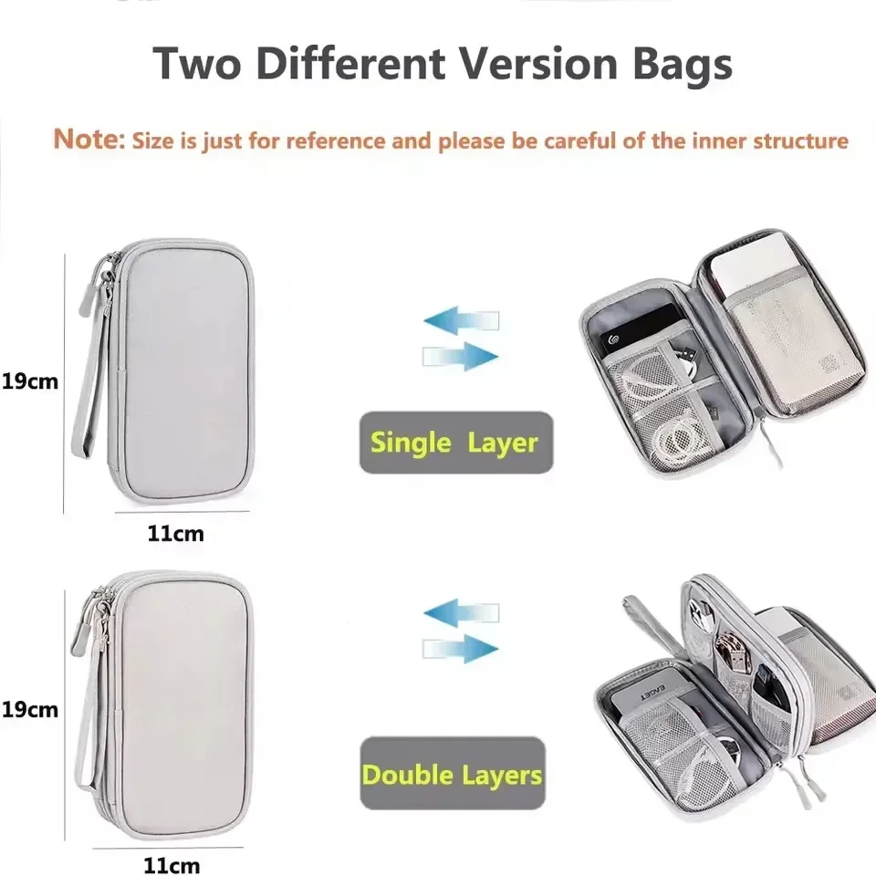 Travel Cable Bag Portable Digi - Travel Accessories Electronics recensione e prezzo