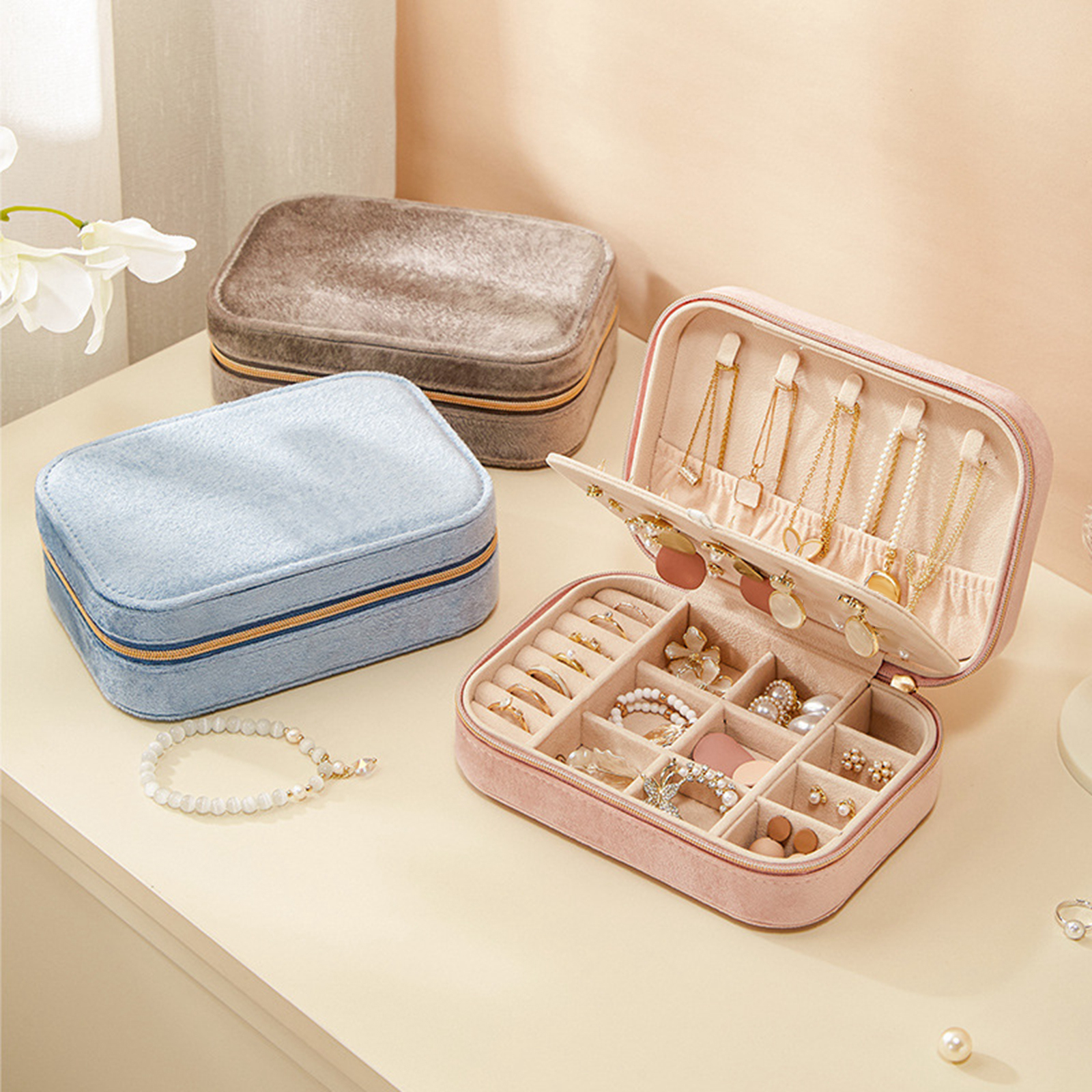 Jewelry Display Case Multi Com - Travel Jewellery & Accessories Organiser recensione e prezzo