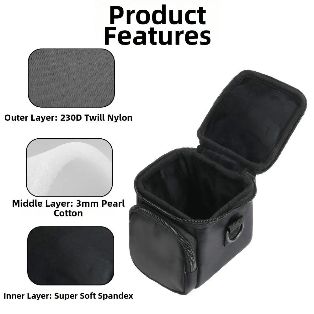 Secure Camera Case With Adjust - Travel Accessories Electronics recensione e prezzo