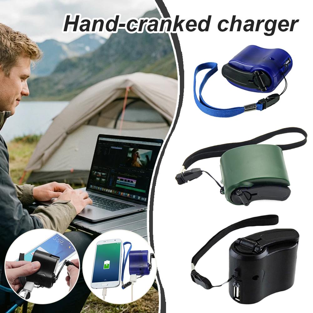 Portable Outdoor Hand Crank US - Travel Accessories Electronics recensione e prezzo