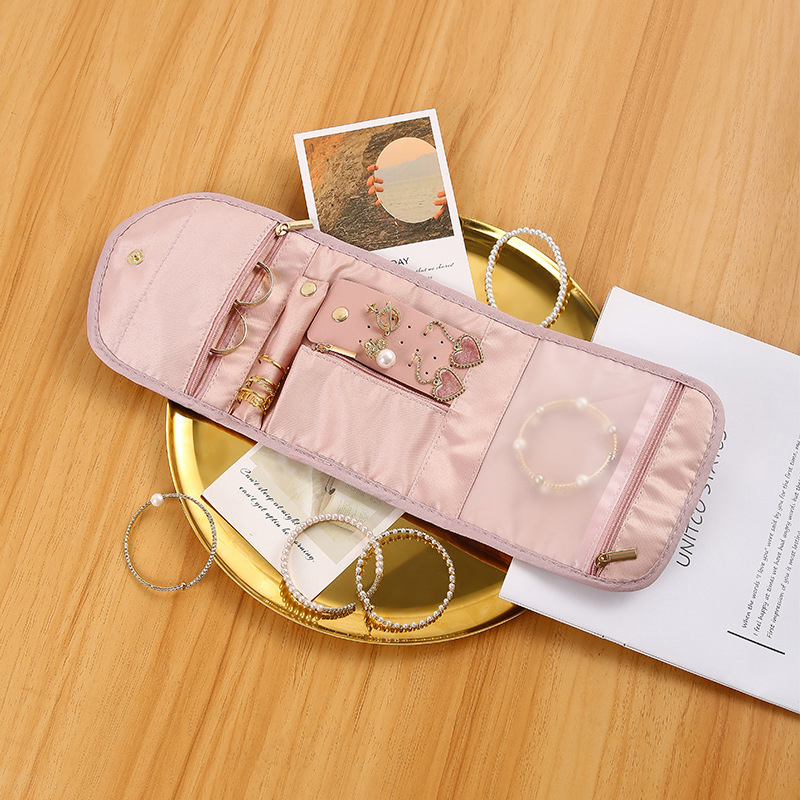 Foldable Jewellery Roll Conven - Travel Jewellery & Accessories Organiser recensione e prezzo