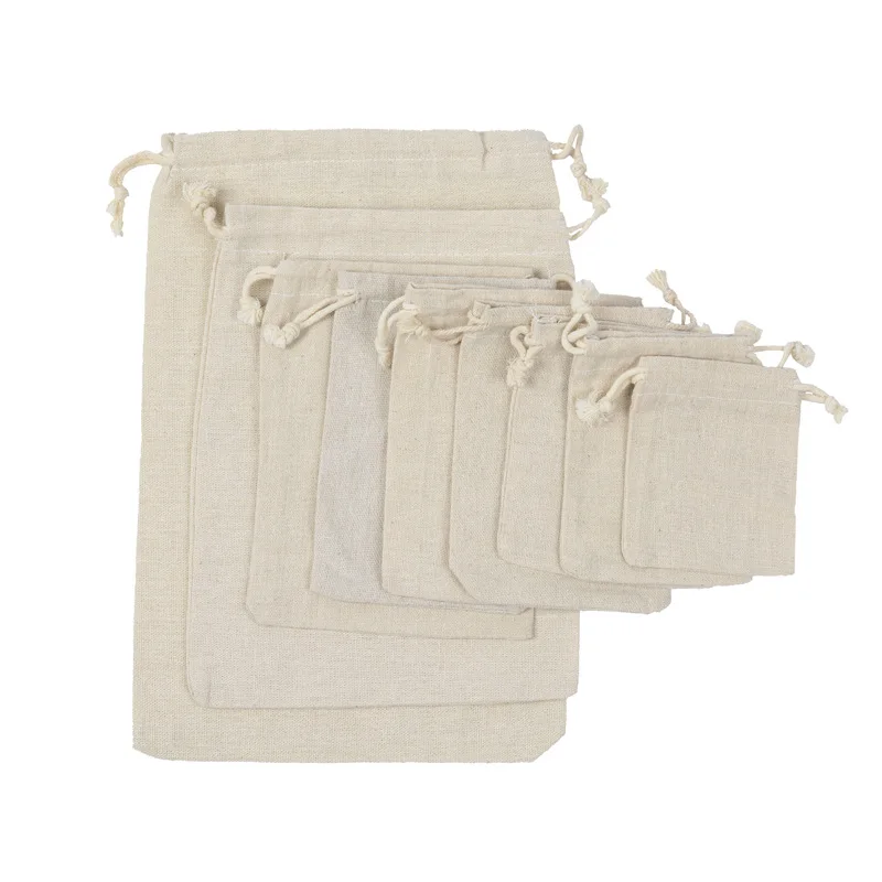 Travel Drawstring Cotton Linen - Travel Jewellery & Accessories Organiser recensione e prezzo
