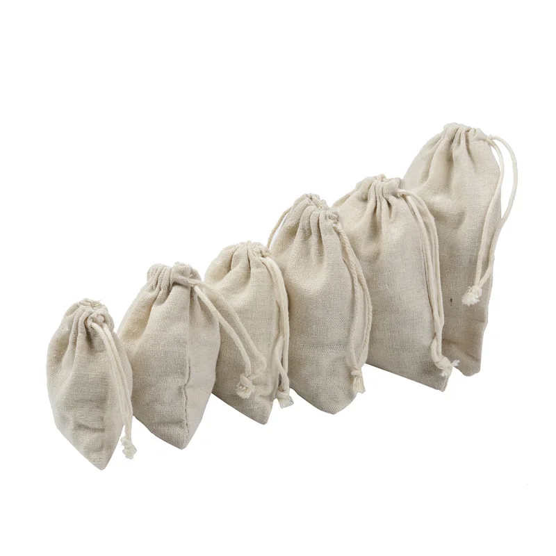 Travel Drawstring Cotton Linen - Travel Jewellery & Accessories Organiser recensione e prezzo