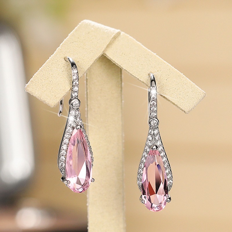 BKBK Teardrop Pink Crystal Hoo - Travel Accessories July recensione e prezzo