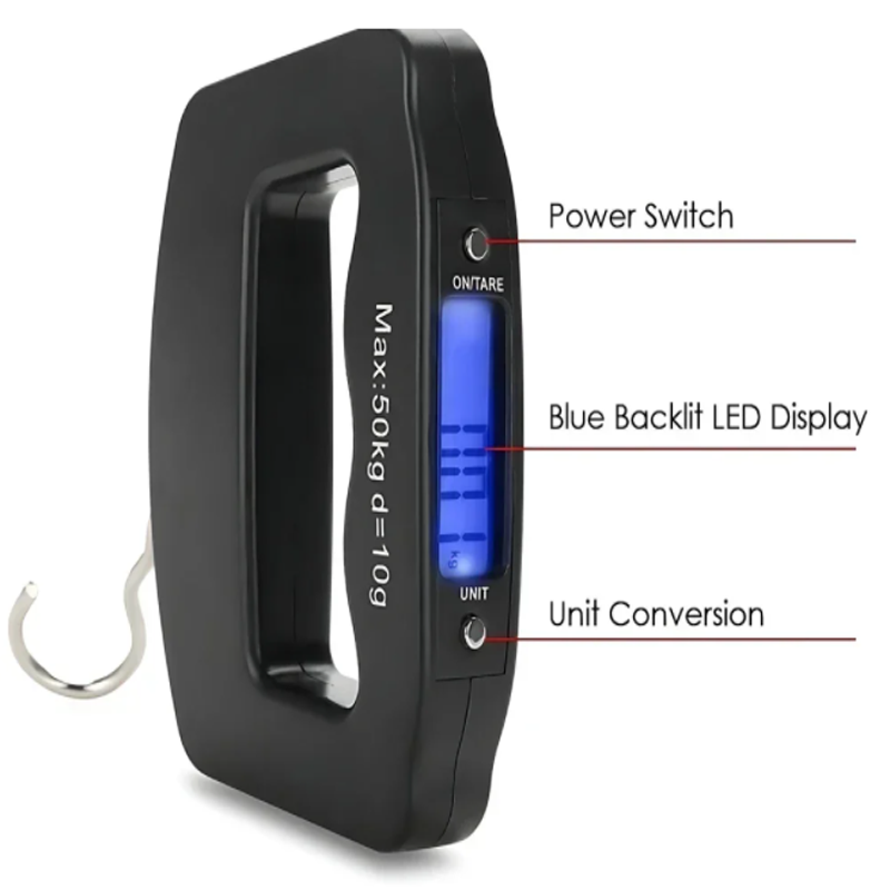 50kg/10g Travel Luggage Scale  - Travel Accessories Electronics recensione e prezzo