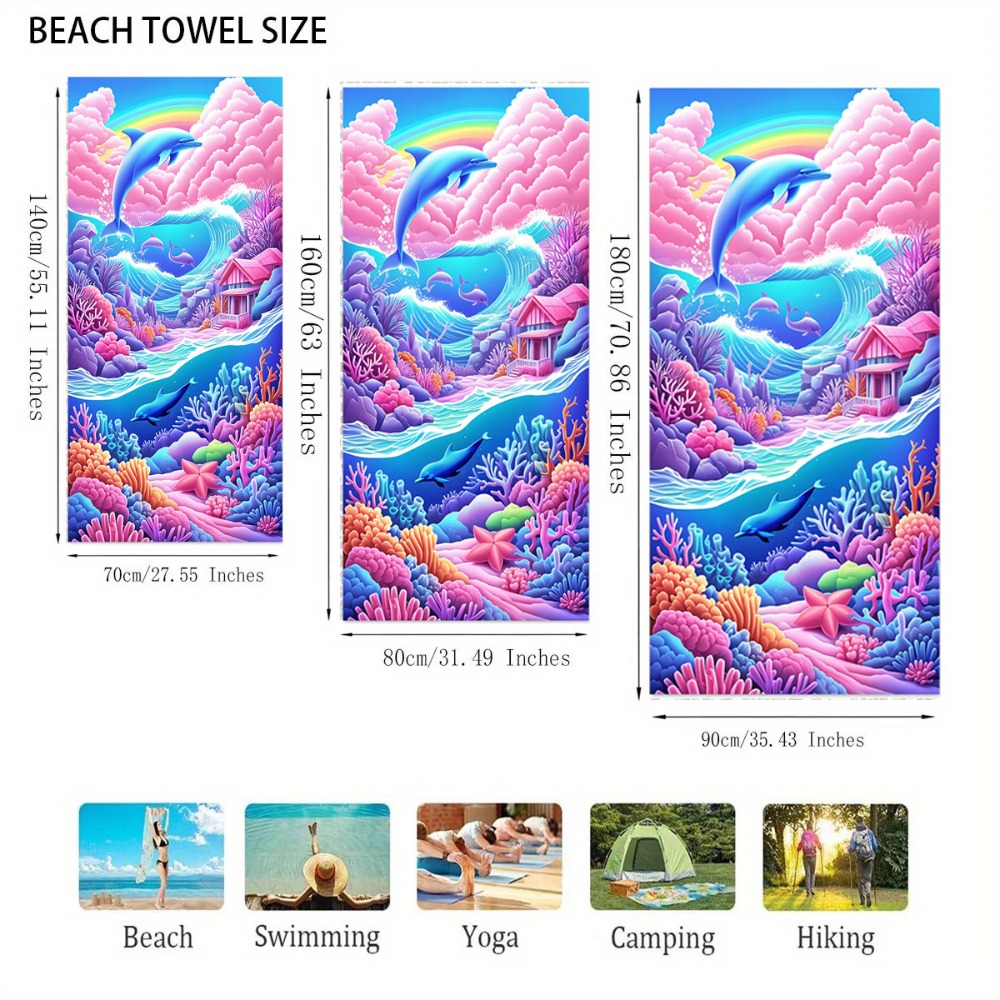 Leopard Print Bath Towel 70x14 - Travel Towel Quick Dry recensione e prezzo