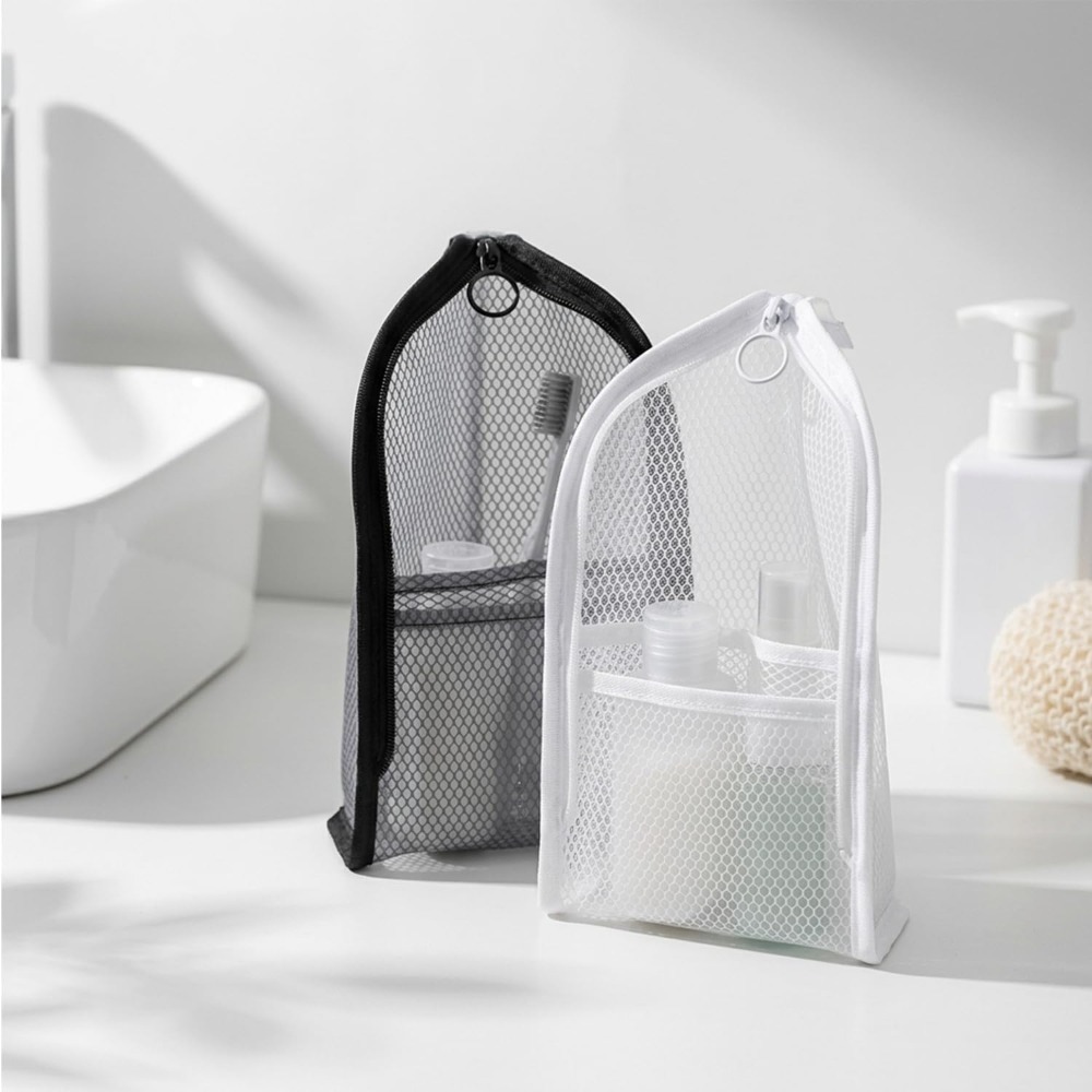 Mesh Toiletry Bag Breathable Q - Travel Packing Accessories recensione e prezzo