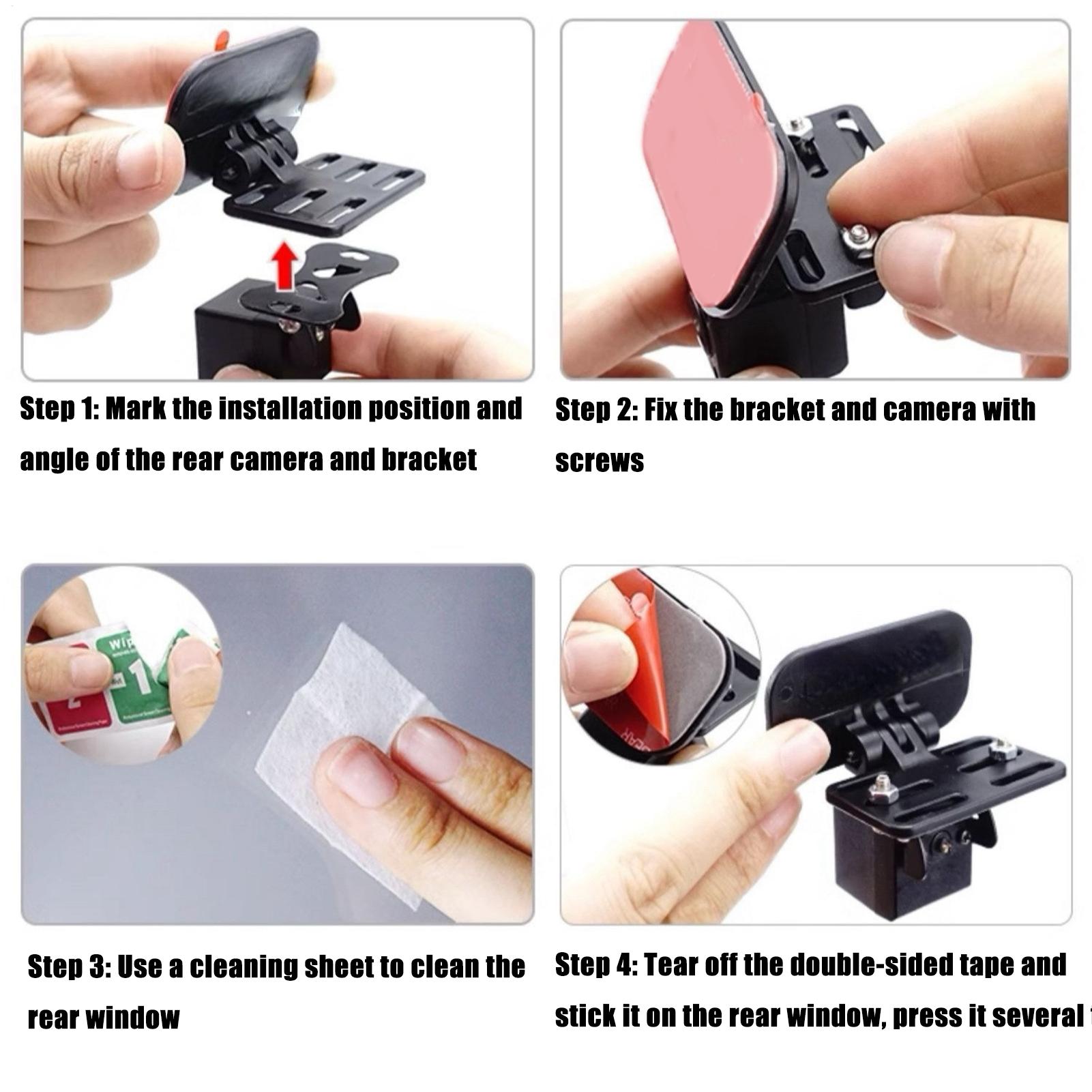 Rear Dash Cam Window Mount Sta - Travel Accessories In Car recensione e prezzo