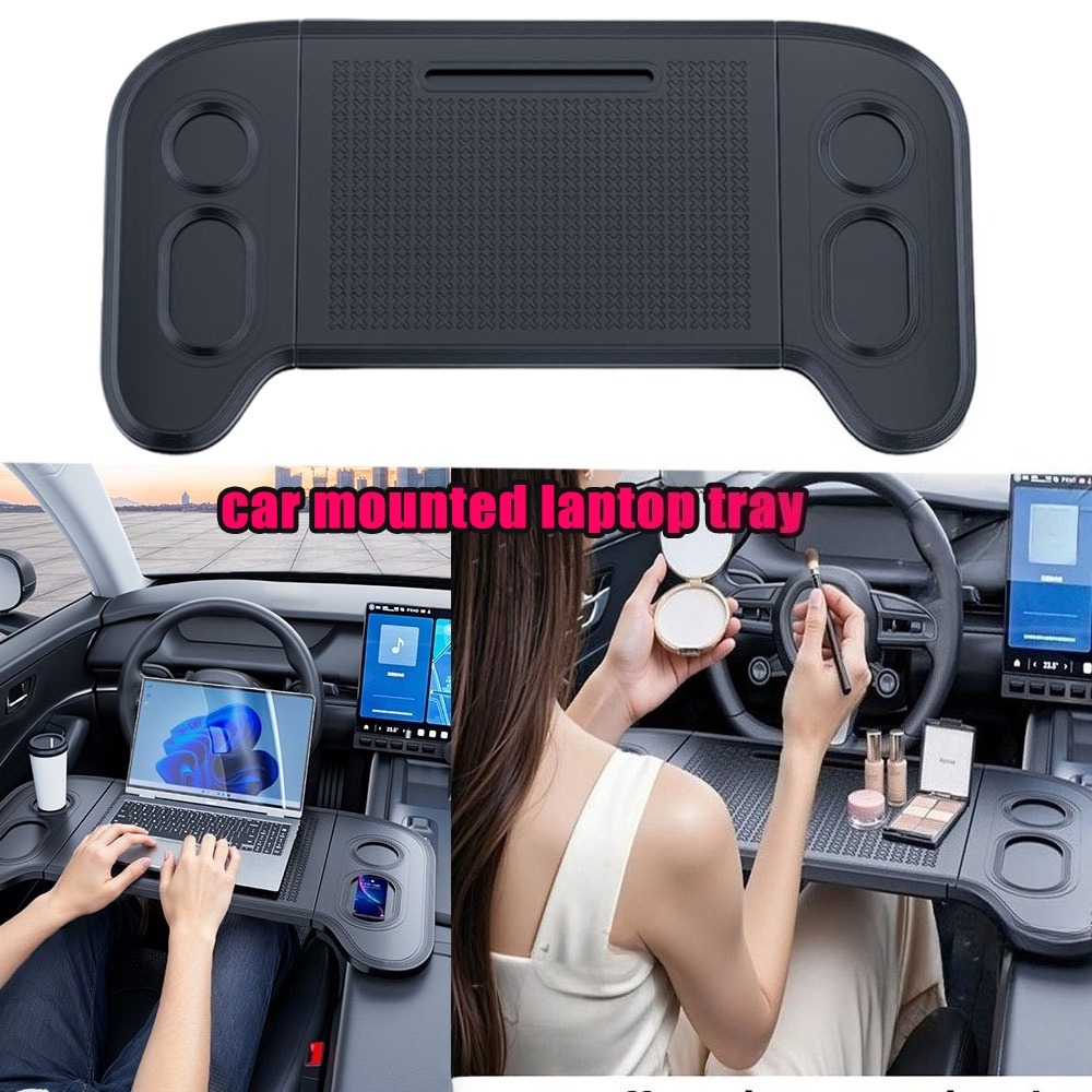 Foldable Car Laptop Desk Steer - Travel Accessories In Car recensione e prezzo
