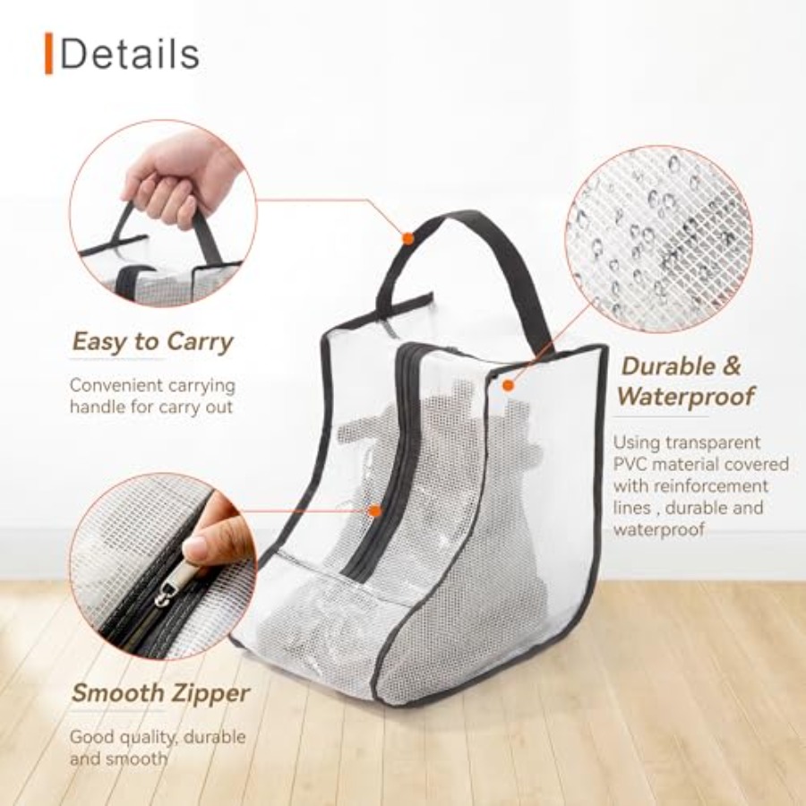 Boots Storage Bag, Portable Sh - Shoe Bag Travel recensione e prezzo