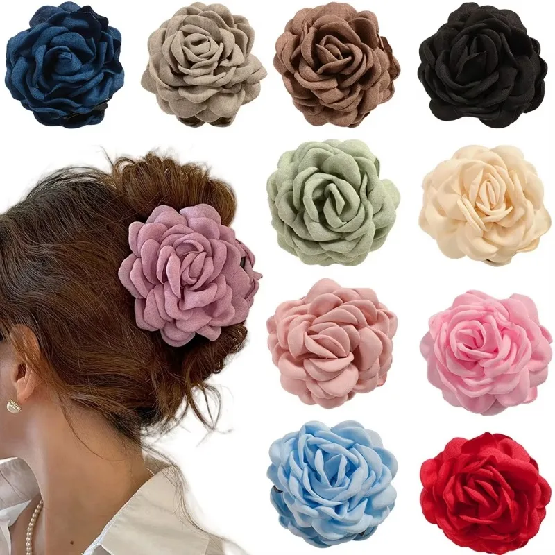 French Fabric Rose Flower Hair - Travel Accessories For Girls recensione e prezzo