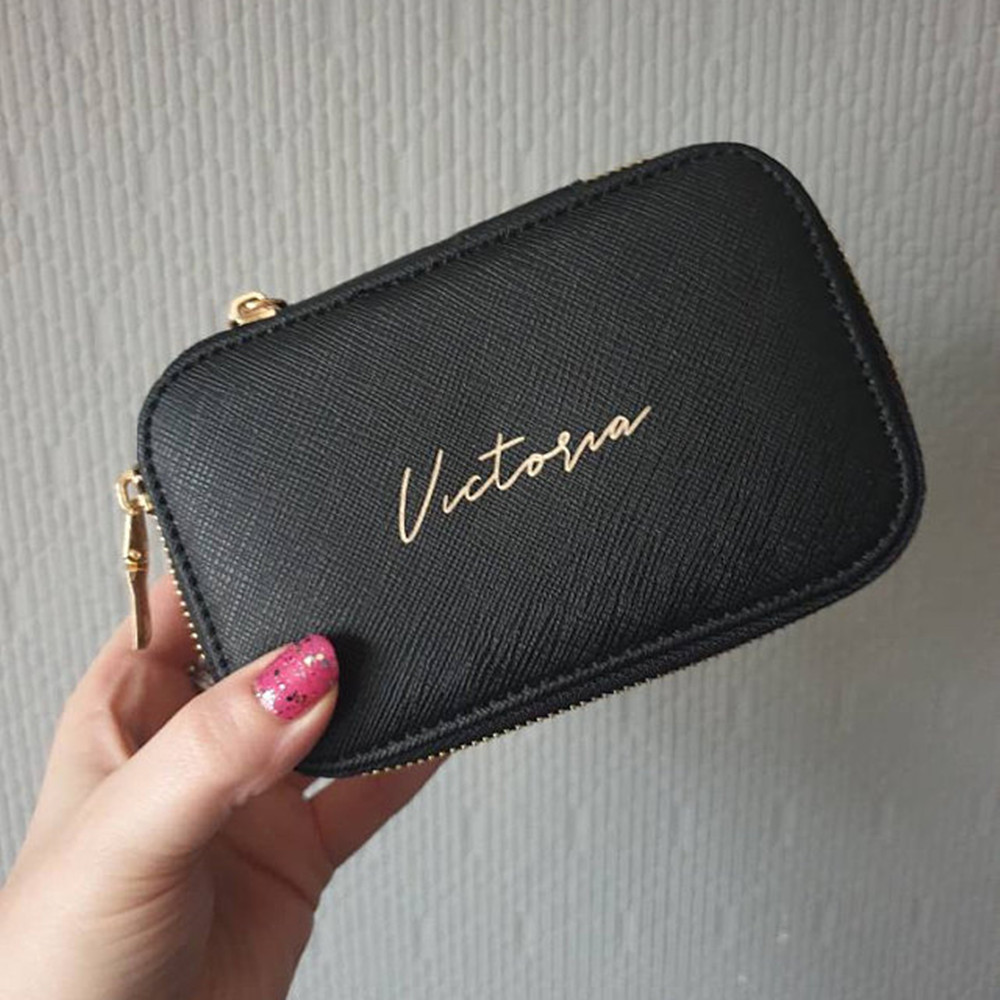 Personalised Jewellery Box Wit - Travel Jewellery & Accessories Organiser recensione e prezzo